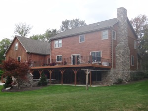 Outdoor living area in Clear Spring, MD