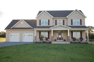 Colonial home in Clear Spring, MD built by home builder Mt. Tabor Builders, Inc.