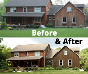 New look given to Clear Spring Home built by Mt. Tabor Builders