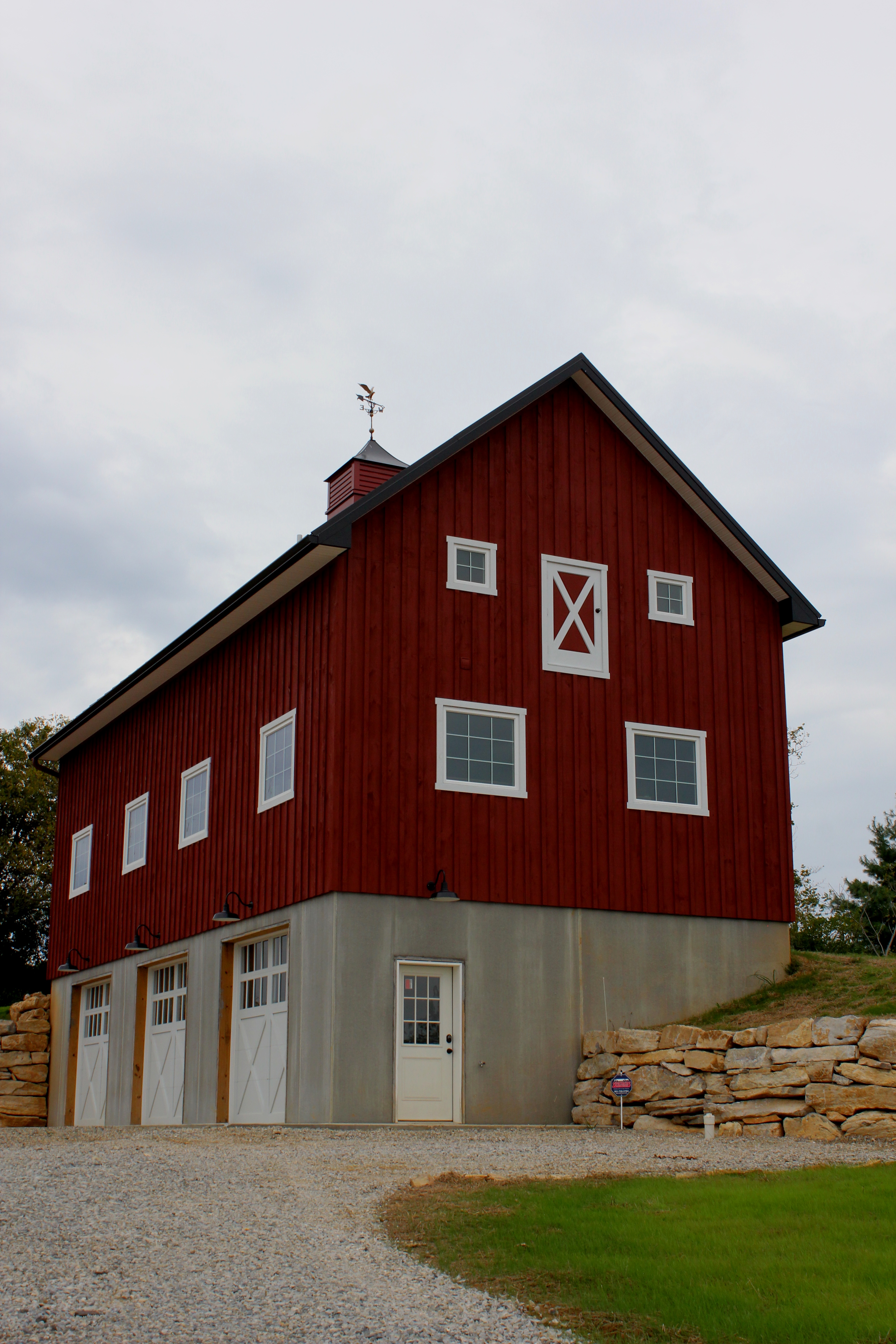 custom barn in Boonsboro