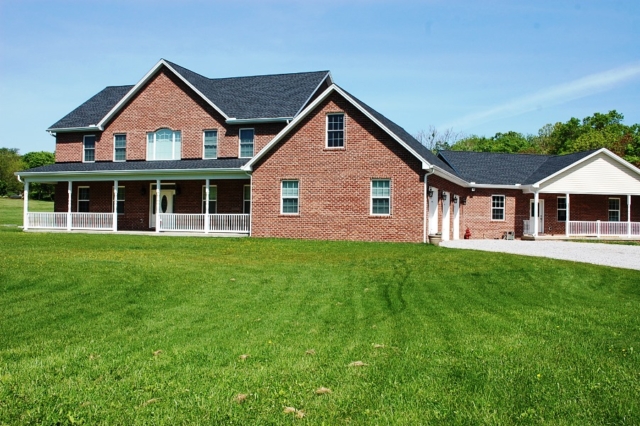 Boonsboro, MD brick Colonial by Mt. Tabor Builders