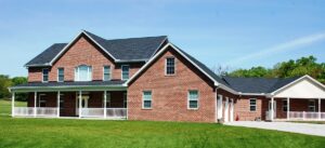 Brick Colonial by Mt Tabor Builders