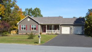 Falling Waters WV rancher built by Mt. Tabor Builders, Inc.