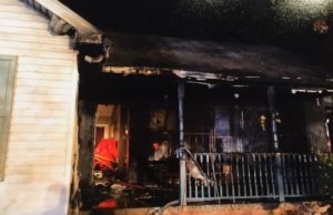 Burned house in Falling Waters, WV