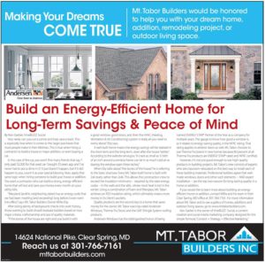 Herald Mail Homesource article - Energy Efficient Home