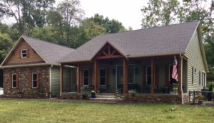 Sharpsburg, MD Timber Frame House by Mt. Tabor Builders