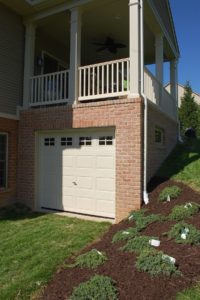 Porch and storage area on a Hagerstown, MD home built by Mt. Tabor Builders, Inc. of Clear Spring, MD