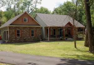 Custom Timber Frame home in Sharpsburg, MD built by Mt. Tabor Builders, Inc. of Clear Spring, MD