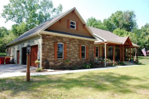 Custom craftsman-style home in Sharpsburg, MD built by Mt. Tabor Builders of Clear Spring, MD