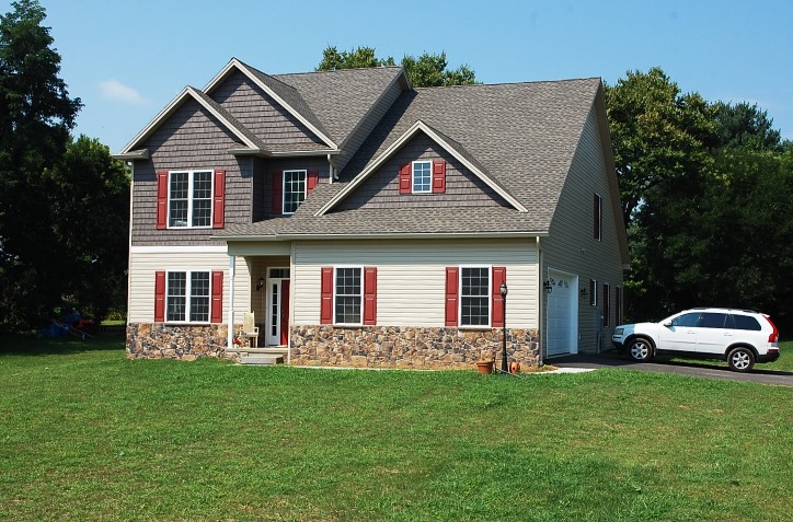 Custom colonial home in Boonsboro, MD built by Mt. Tabor Builders of Clear Spring, MD