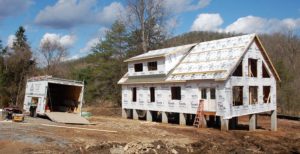 Mt. Tabor Builders Custom Home Builder in Clear Spring, MD - Paw Paw, WV house under construction