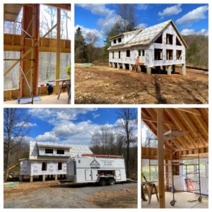 Mt. Tabor Builders Custom Home Builder in Clear Spring, MD - Paw Paw, WV house under construction