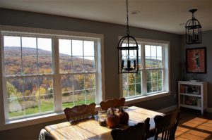 Mountain home view in Mt. Tabor-built home