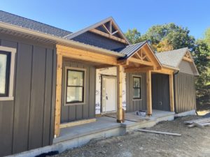 New craftsman-style home in Berkeley Springs, WV by Mt. Tabor Builders custom home builder in Clear Spring, MD