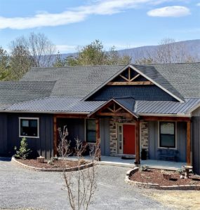 Craftsman-style home built by Mt. Tabor Builders in Berkeley Springs, WV