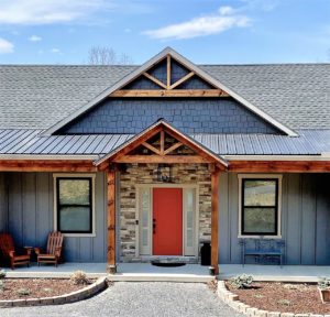 Craftsman-style home built by Mt. Tabor Builders in Berkeley Springs, WV