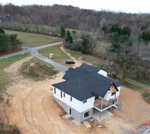 Custom river home built by Mt. Tabor Builders of Clear Spring, MD