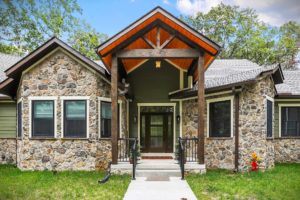 Custom rancher built by Mt. Tabor Builders in The Woods in Hedgesville, WV.