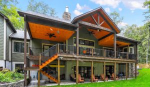 Custom rancher built by Mt. Tabor Builders in The Woods in Hedgesville, WV.