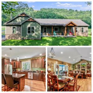 Mt. Tabor Builders new timber frame home in Morgan County, WV 2023