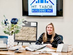 Style design consultant Amy Yohe does design work for Mt. Tabor Builders in Clear Spring, MD