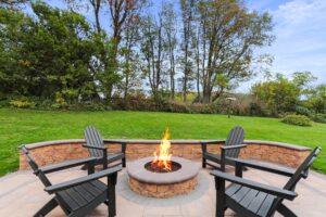 Outdoor living space designed and built by Mt. Tabor Builders of Clear Spring, MD