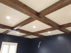 Box Beam Ceiling by Mt. Tabor Builders