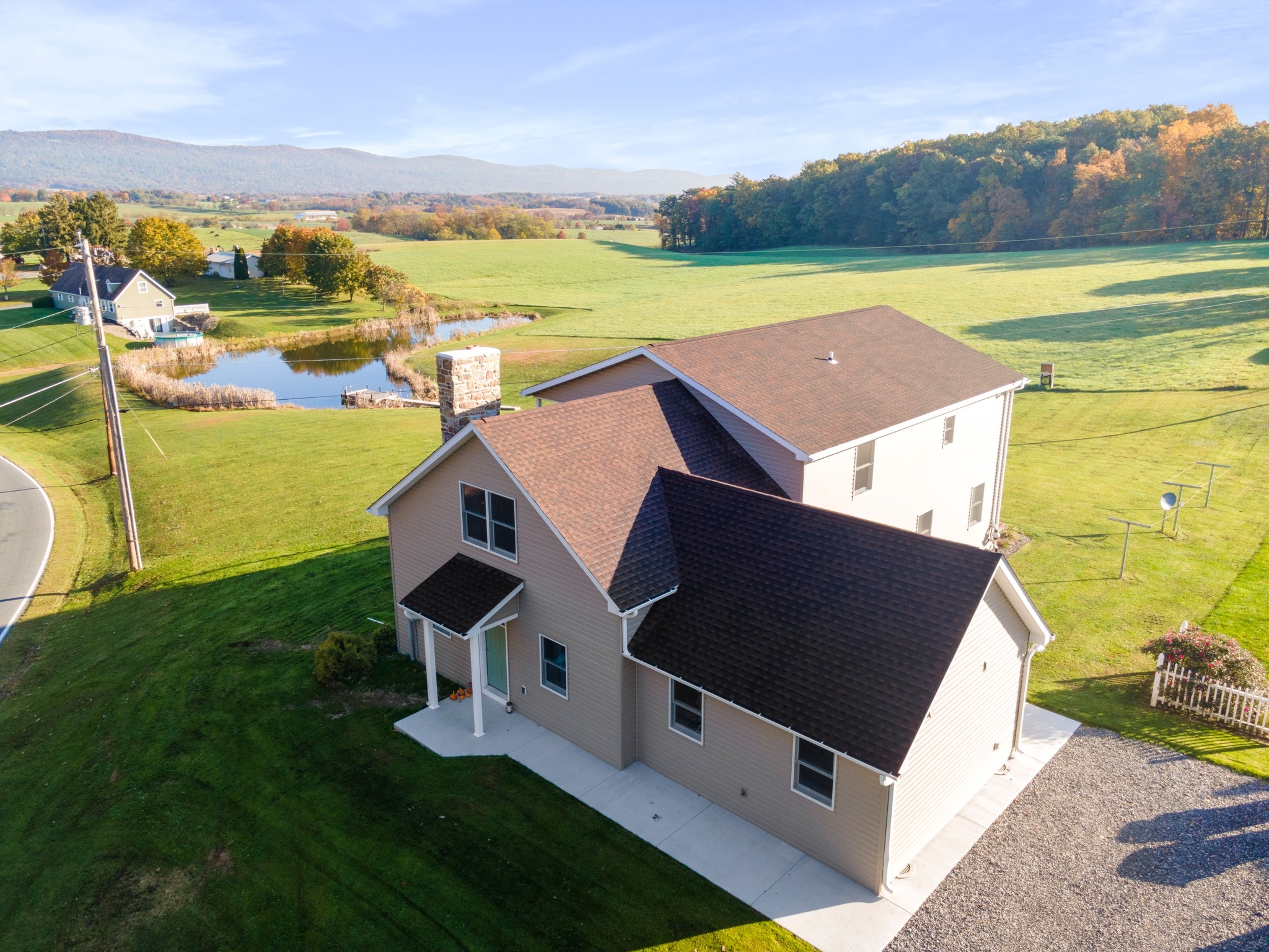 Rebuilt home exterior by Mt. Tabor Builders Mt Tabor Builders