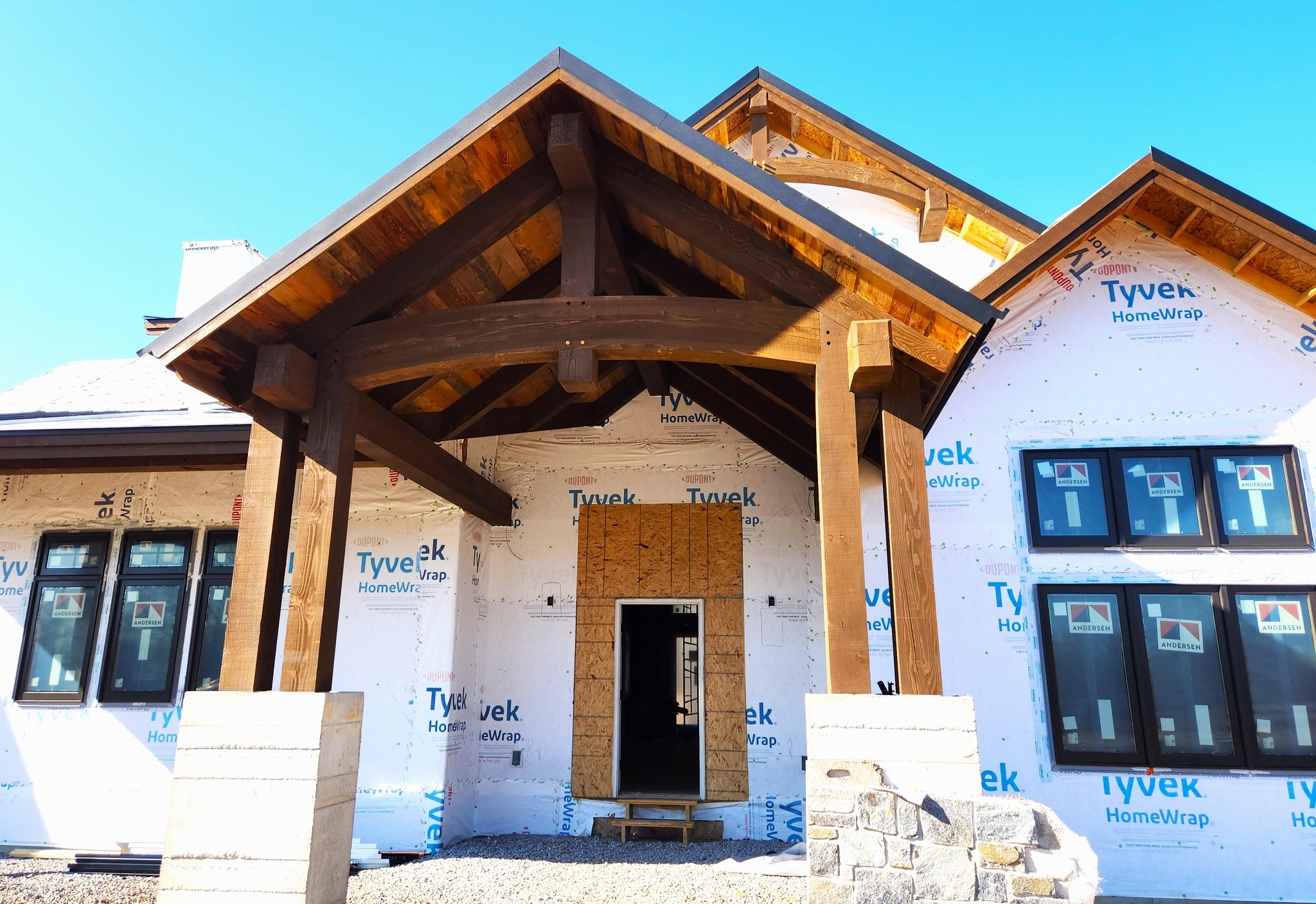 Mt. Tabor Builders Timber Frame custom home