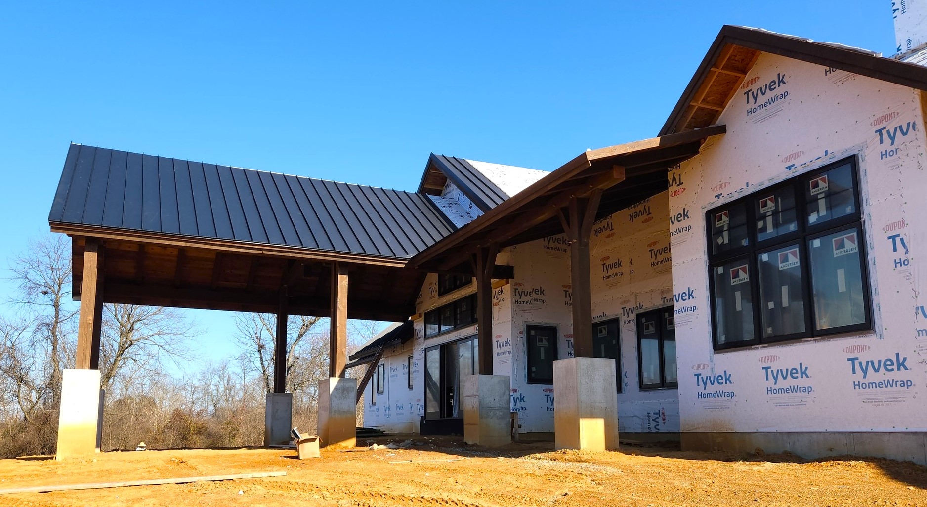 Mt. Tabor Builders Timber Frame custom home