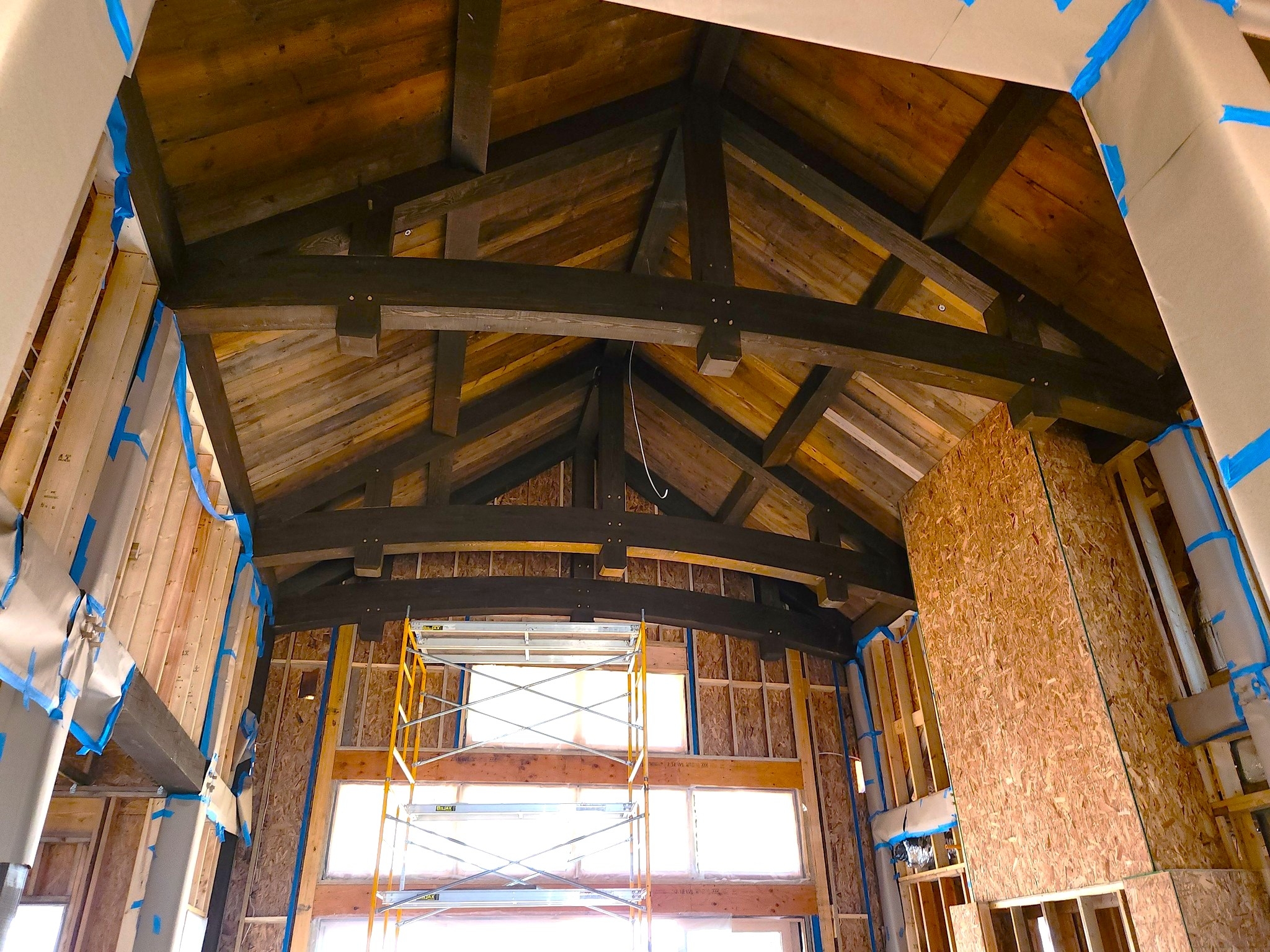 Mt. Tabor Builders Timber Frame custom home