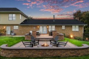 Outdoor living space by Mt. Tabor Builders in Clear Spring, MD