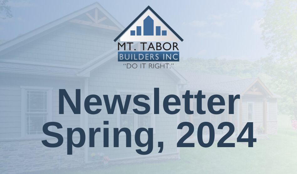 Mt Tabor Spring 2024 Newsletter