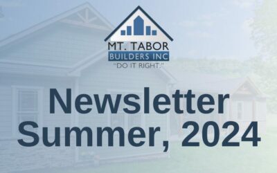 Mt Tabor Summer 2024 Newsletter