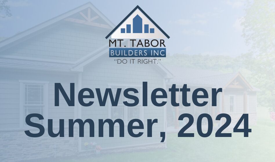 Mt Tabor Summer 2024 Newsletter