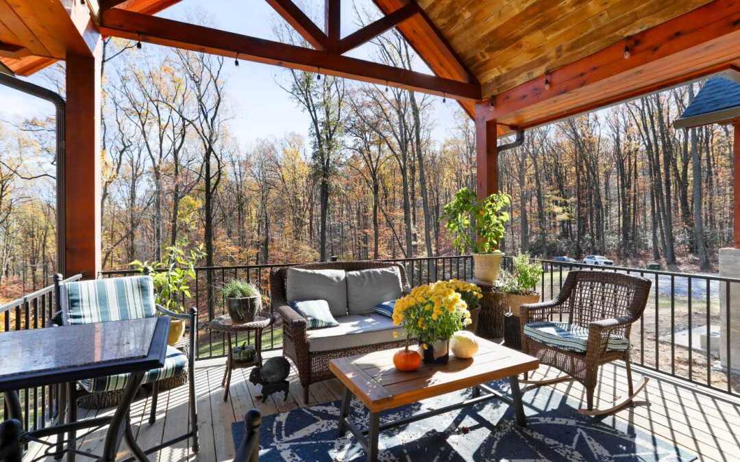 Custom home designed and built by Mt. Tabor Builders in Clear Spring, MD.