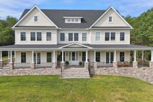 Custom home designed and built by Mt. Tabor Builders in Clear Spring, MD.