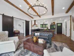 Modern custom home built by Mt. Tabor Builders in Clear Spring, MD