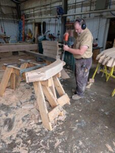 Mt. Tabor Builders timber frame shop