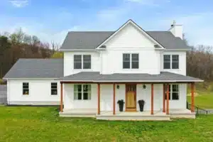 New custom built farm house home by Mt. Tabor Builders in Clear Spring, MD